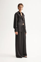 Elka Ella Shirt, Black