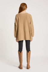 Eb&Ive Liora Relaxed Jumper, Mocha