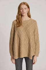 Eb&Ive Liora Relaxed Jumper, Mocha