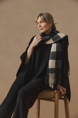 Eb&Ive Zala Scarf, Black