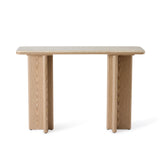 Carlyle Brown Marble/Oak Console