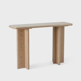 Carlyle Brown Marble/Oak Console