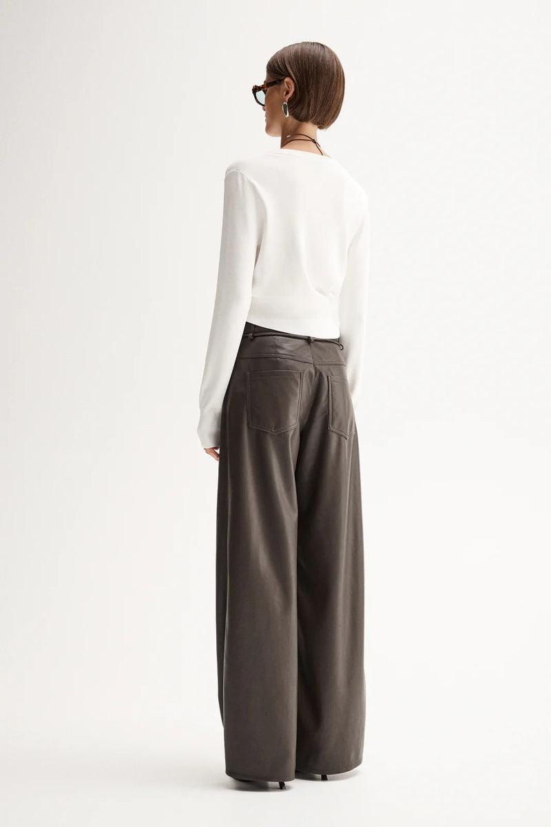 Elka Collective Victoria Knit Cardigan, Ivory