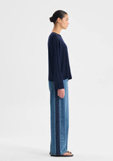 Morrison Rhyan Knit Pullover, Navy
