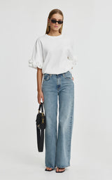 Kinney Raffa T-Shirt, Ivory