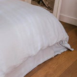 French Linen Duvet Cover, Soft Blue