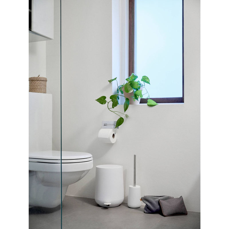 Zone Nova Pedal Bin, White