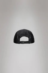 Rains 5 Panel Cap, Black
