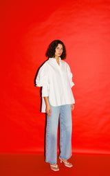 Kinny Ashton Shirt, Ivory