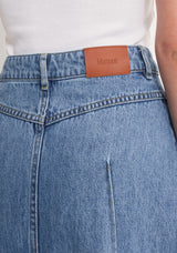 Morrison Jacque Denim Skirt, Light Blue