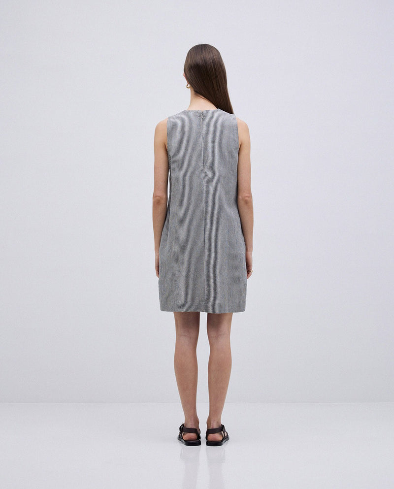 Yerse Tunic Dress Stripe