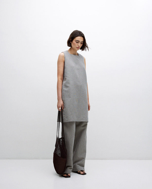 Yerse Tunic Dress Stripe