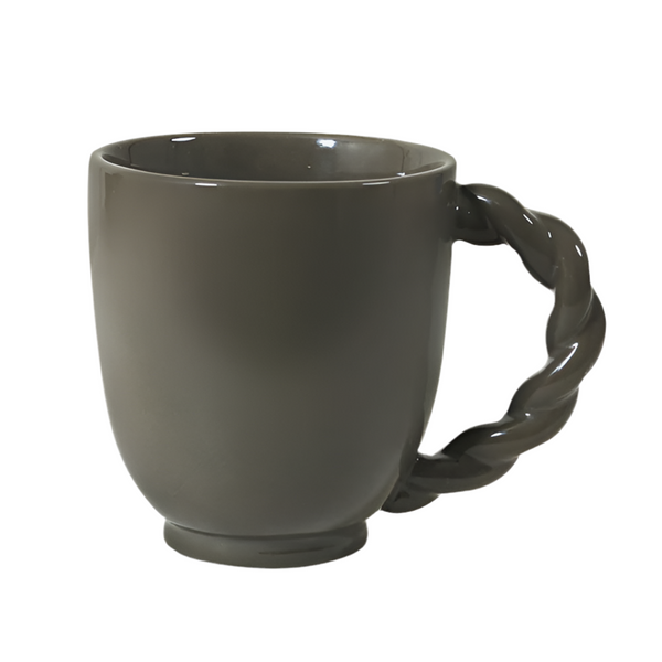 Vintage Table Cable Handle Mug, Jade
