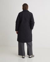 Yerse Padded Coat, Black