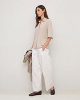 Yerse Flowy Shirt, Natural
