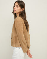 Yerse Suede Jacket, Camel