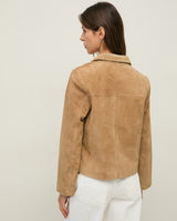 Yerse Suede Jacket, Camel