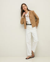 Yerse Suede Jacket, Camel