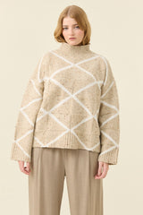 McKenna Diamond Jumper, Stone