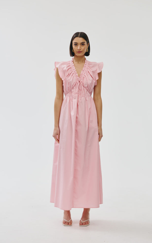 Kinny Thea Dress, Blush