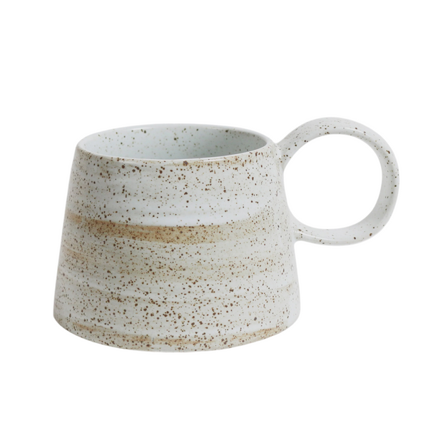Robert Gordon Large Handle Mug, Ceylon White