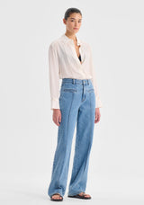 Morrison Chase Silk Shirt, Snow