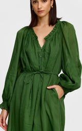 Claudia Dress, Sage