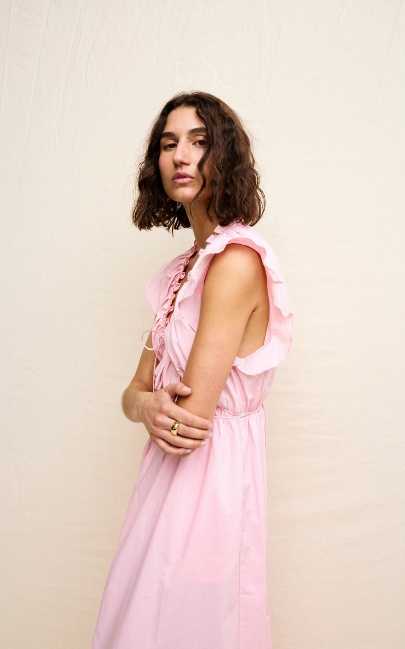 Kinny Thea Dress, Blush