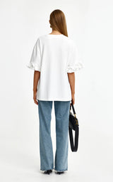 Kinney Raffa T-Shirt, Ivory