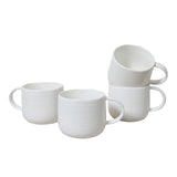 At Home Mug 4 pack White