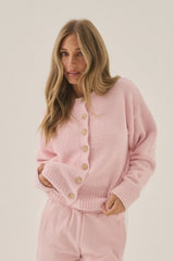 Araminta James Aimes Shell Cardigan, Ballet Pink