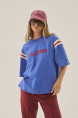 Araminta James Palermo Panel Tee, Colbalt Blue