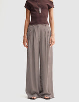 Elka Jamie Stripe Pants, Brown