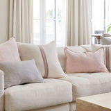 Luca Linen Cushion, Soft Musk