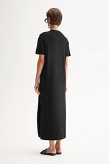 Elka Wilbour Knit Maxi Dress, Black