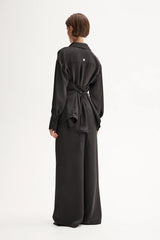 Elka Ella Shirt, Black