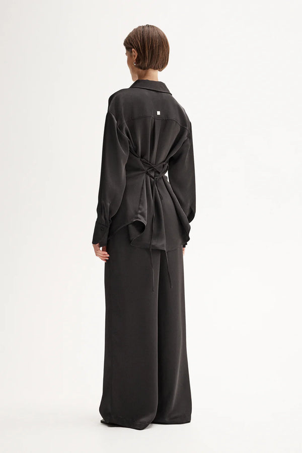 Elka Ella Shirt, Black
