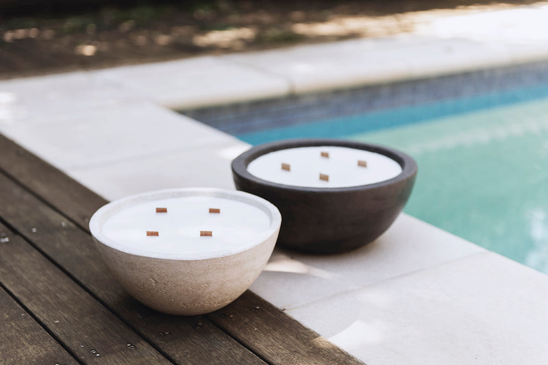 Concrete Candle  X Large (5 Wick)