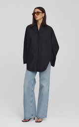 Kinny Elodie Shirt, Black