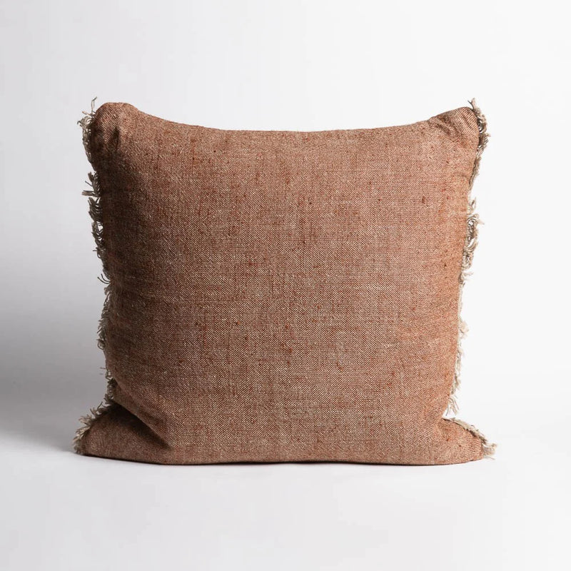 Eadie Tabako Linen Cushion