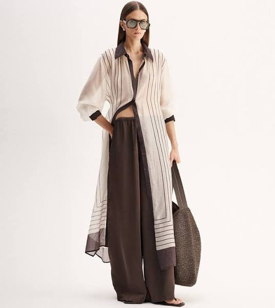 Elka Collective Beckett Pant, Chocolate