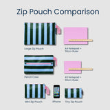 Sardine Large Zip Pouch