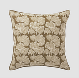 Ginkgo Khaki Cushion 50x50cm
