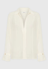 Morrison Chase Silk Shirt, Snow