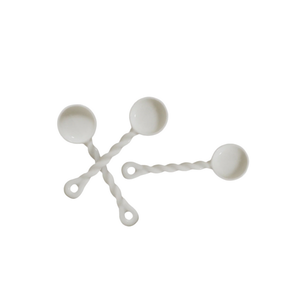 Vintage Table Twisted Spoons 3pk, Vanilla