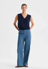 Morrison Rhyan Knit Vest, Navy