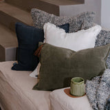 Eadie Hudson Corduroy Cushion Moss
