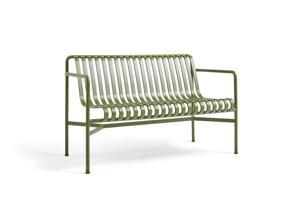 Hay Palissade Dining Bench, Olive