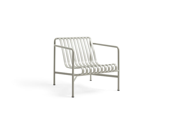 Hay Palissade Lounge Chair Low, Sky Grey