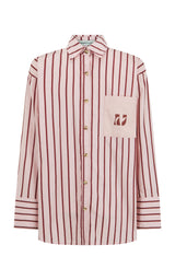 Araminta James Palermo Shirt, Ballet Pink